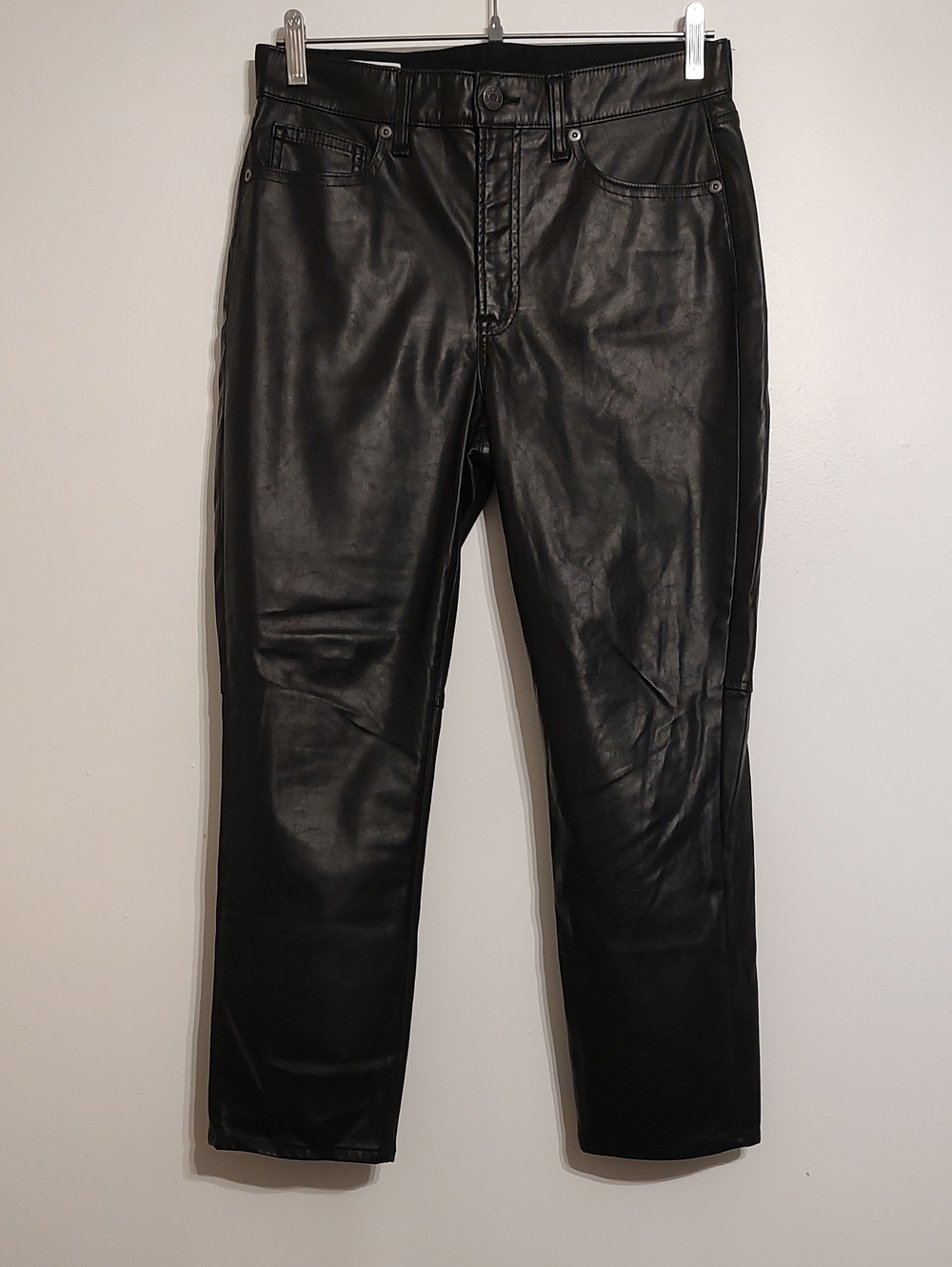 GAP Black Vintage Slim High Rise Pants